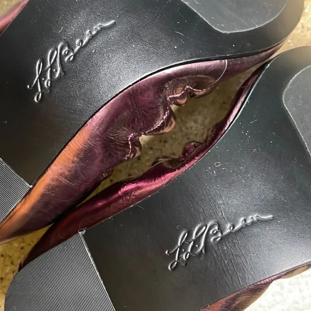 L.L. Bean bean metallic